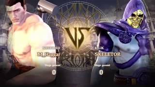 Soul Calibur 6 Custom Character Fight - Haggar vs. Skeletor