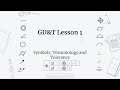 Gdt lesson 1 symbols terminology and tolerance