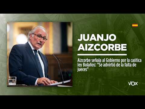 Aizcorbe calls out the Government over the chaotic Bolaños law: "We warned about the shortage of ...