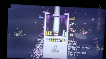 Tetris Effect Connected - My 25th Ultimatris on Journey Mode