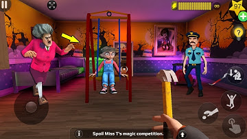 troll Miss T so funny everyday in Scary Teacher 3D (android, ios) part 1318