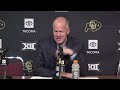 Colorado Men's Basketball Post Game Press Conference | Alabama State