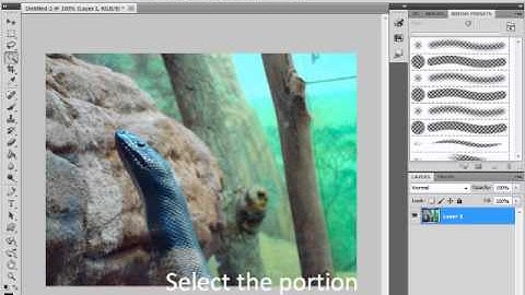 Content Aware Fill : Adobe Photoshop CS5