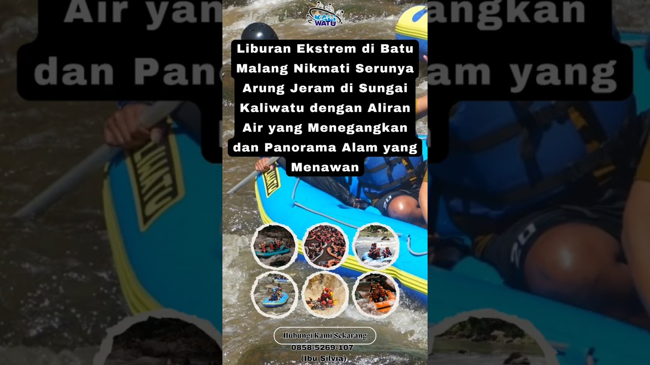 TEMPAT RAFTING MURAH DI BATU | RAFTING KALIWATU | CALL 0878-5993-3862