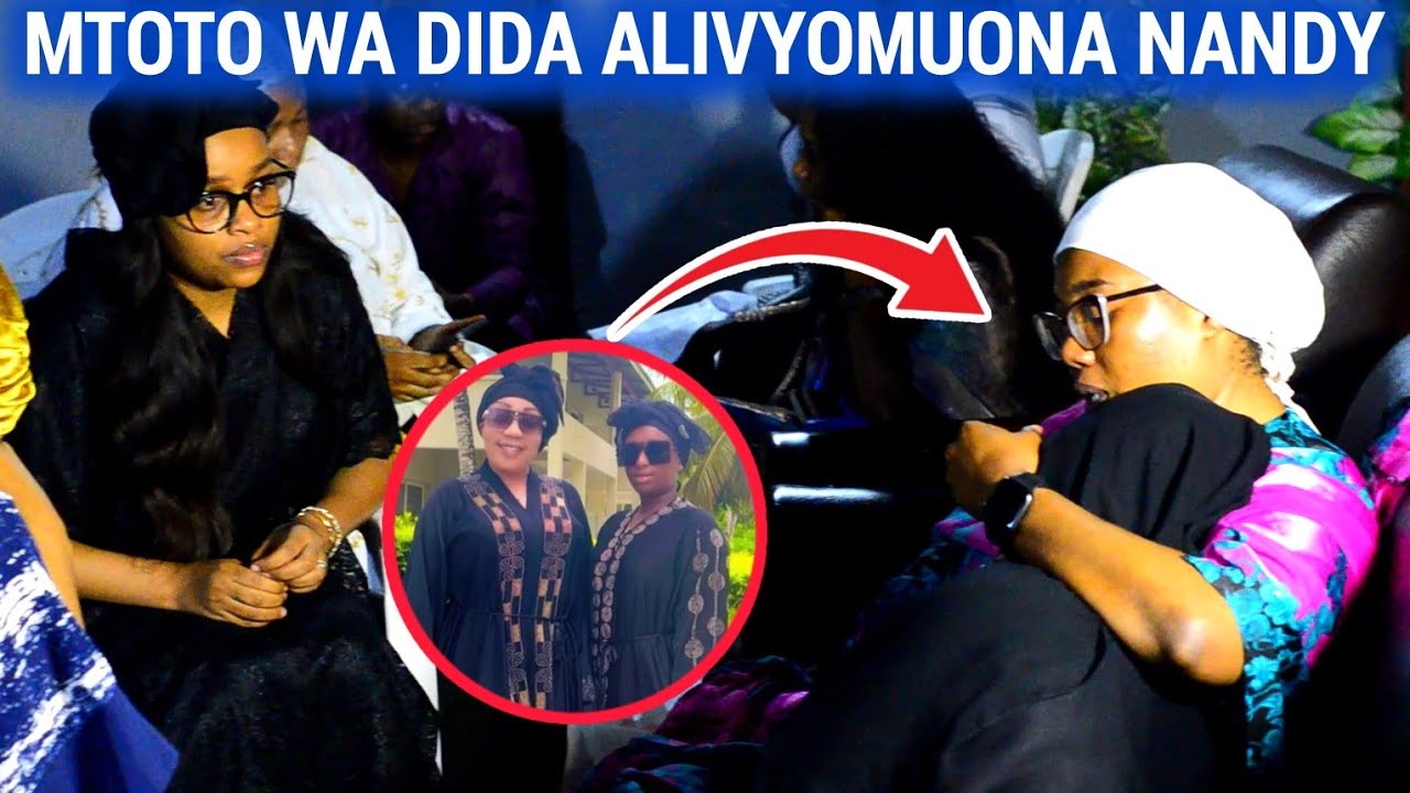 MTOTO WA MAREHEMU DIDA ASHINDWA KUJIZUIA BAADA YA KUMUONA NANDY AMWAGA MACHOZI KWA UCHUNGU