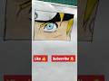 Naruto Eye Drawing colour | Ravi Anime Art #Animeart#Shorts#Art#Drawing#Colour#