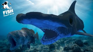 Hammerhead Shark (Tears Meat) EP 7 - Feed and grow fish [Don't eat me!] screenshot 1