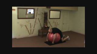 Back Ease W Stability Ball ProneW INTRO