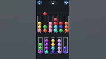 Ball sort - Level 85 #games #ballsort #gaming #shorts