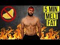 Do This For 5 Minutes to Burn Body Fat FAST! (Body Weight ONLY Fat Destroyer Home Workout)