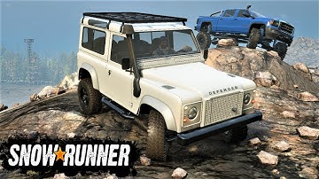 SNOWRUNNER MOD REVIEW WIP DEFENDER 90 COMING TO CONSOLE MODS