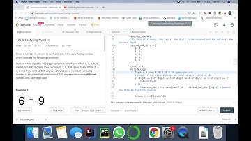 LeetCode Python: Confusing Number I