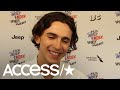 Timothée Chalamet Responds To Jennifer Lawrence Saying She'd Date Him In A Few Years | Access