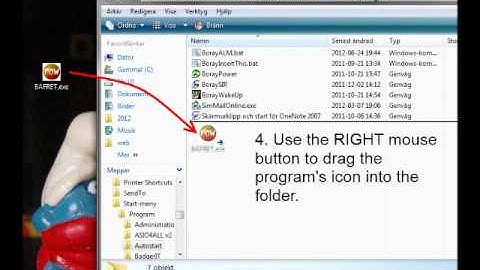 Auto starting programs in Windows 7 / Vista - the easy way.