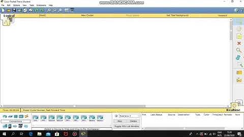 Tutorial Membuat Topologi BUS Menggunakan Cisco Packet Tracer.