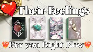 Their Thoughts and Feelings for You Right Now❤‍Pick a Card Love Tarot Reading✨