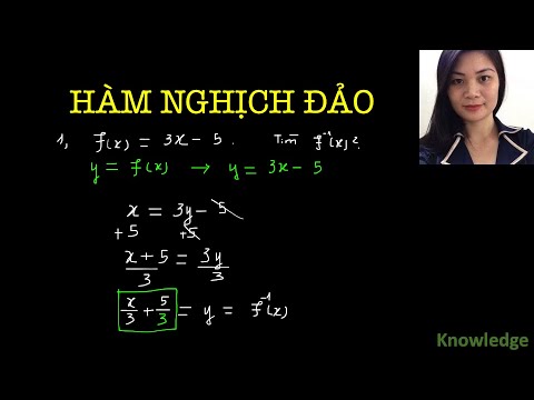 Video: Nghịch đảo của một hàm là gì?