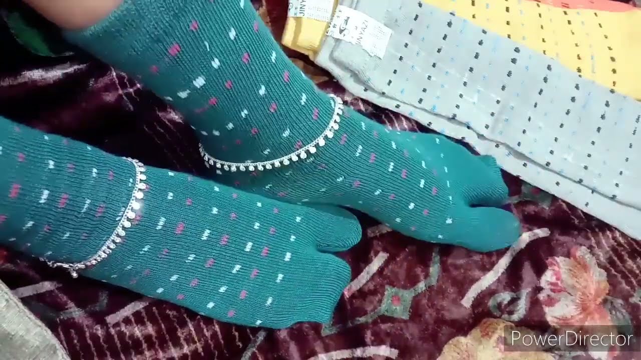 Pahli Baar sardiyon M pahnane ke liye Mesho se socks mangae / winter socks collation ®under 130.