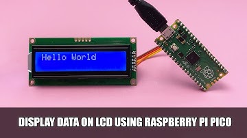 Display on LCD Using Raspberry Pi Pico with I2C and SPI Communication.