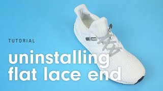 End Clip Uninstallation Tutorial (Original No-Tie Lacing System) | Xpand