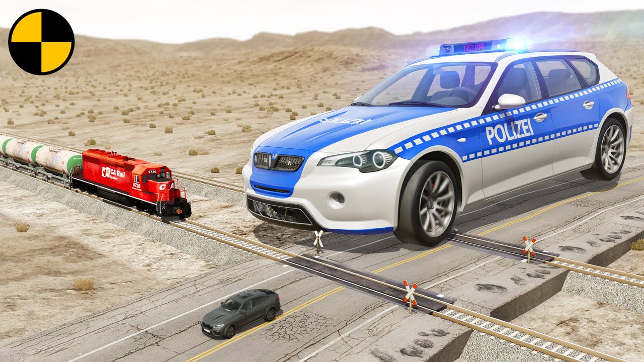 Big \u0026 Small Police Cars vs Violators 😱 BeamNG.Drive