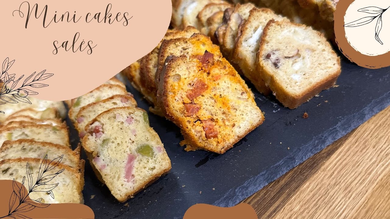 Mini cakes salés