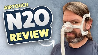 ResMed AirTouch N20 CPAP Mask Review / Fitting Tutorial -  New Soft Memory Foam Seal! screenshot 4