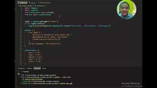 Task 8 : Web Scraper | Internship | Synent technology | Ayasree biswas 