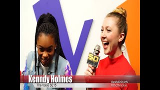 The VOICE Kenndy Holmes Tells Us Win or Lose shes....