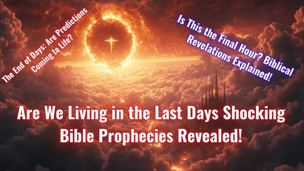 Are We Living in the Last Days Shocking Bible Prophecies Revealed ...