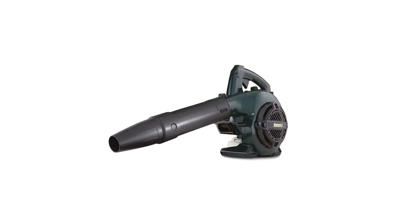 Bolens 25cc 2cycle 180MPH 400CFM Handheld Gas Leaf Blower YouTube