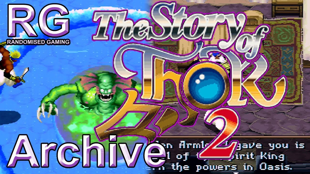 Jeu Sega Saturn The Story Of Thor 2