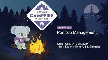 Mission Control Kosmo Campfire - Portfolio Management