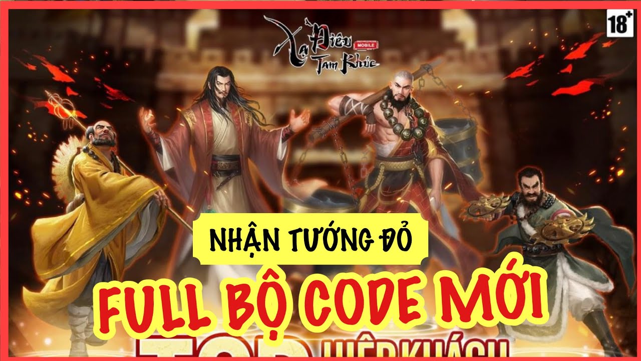 Tổng Hợp Code Xạ Điêu Tam Khúc Nhận Tướng Đỏ - Youtube