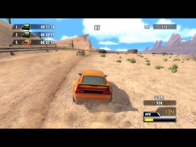 Cars Race-O-Rama Xbox 360 HD Gameplay (Xenia) 