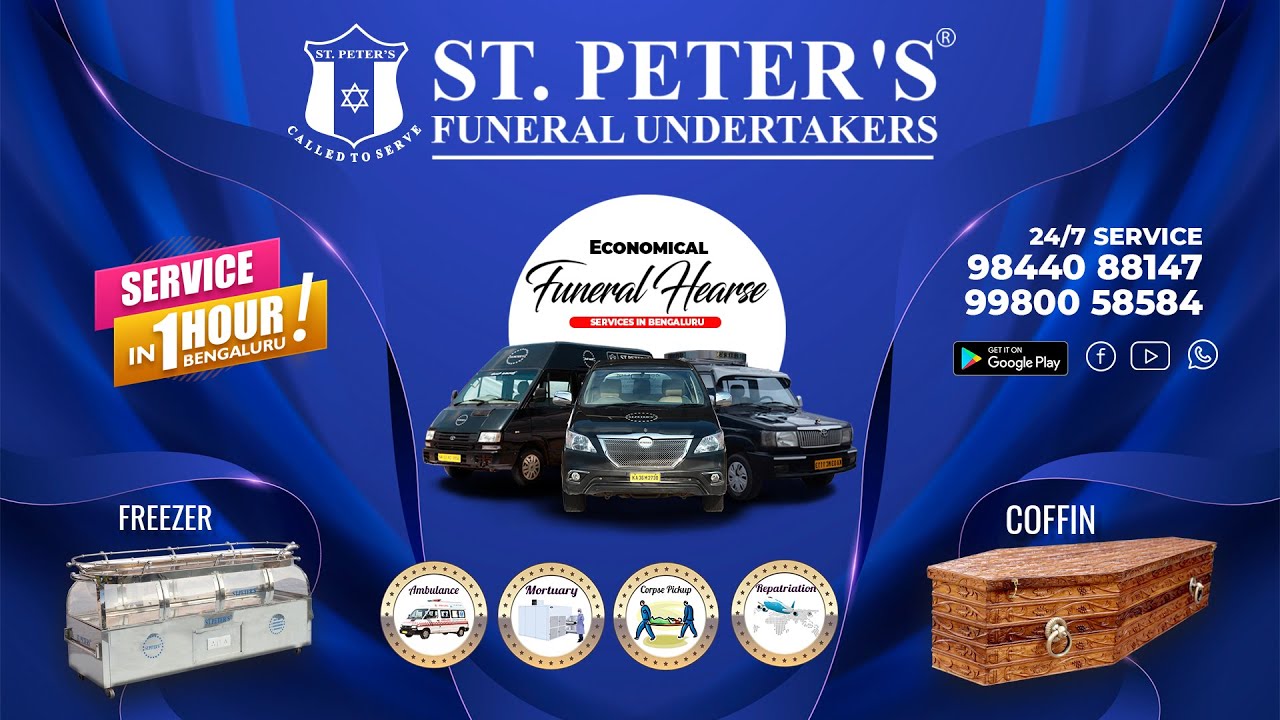 St. PETER'S FUNERAL UNDERTAKERS Bng | Commercial Ad 2021| 24/7