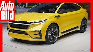 Skoda Vision Iv 2019 Neuvorstellung Elektroauto E Suv Youtube