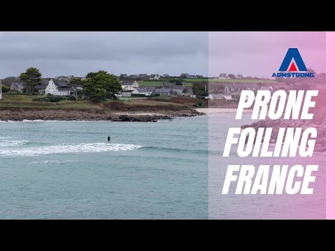 Prone foiling in France with Mateo Ell