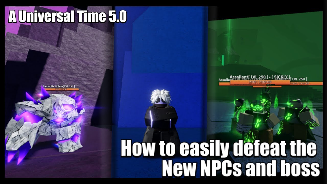 [AUT 5.0 ] How To Easily Defeat The New NPCs And Boss | Guide (THE ...