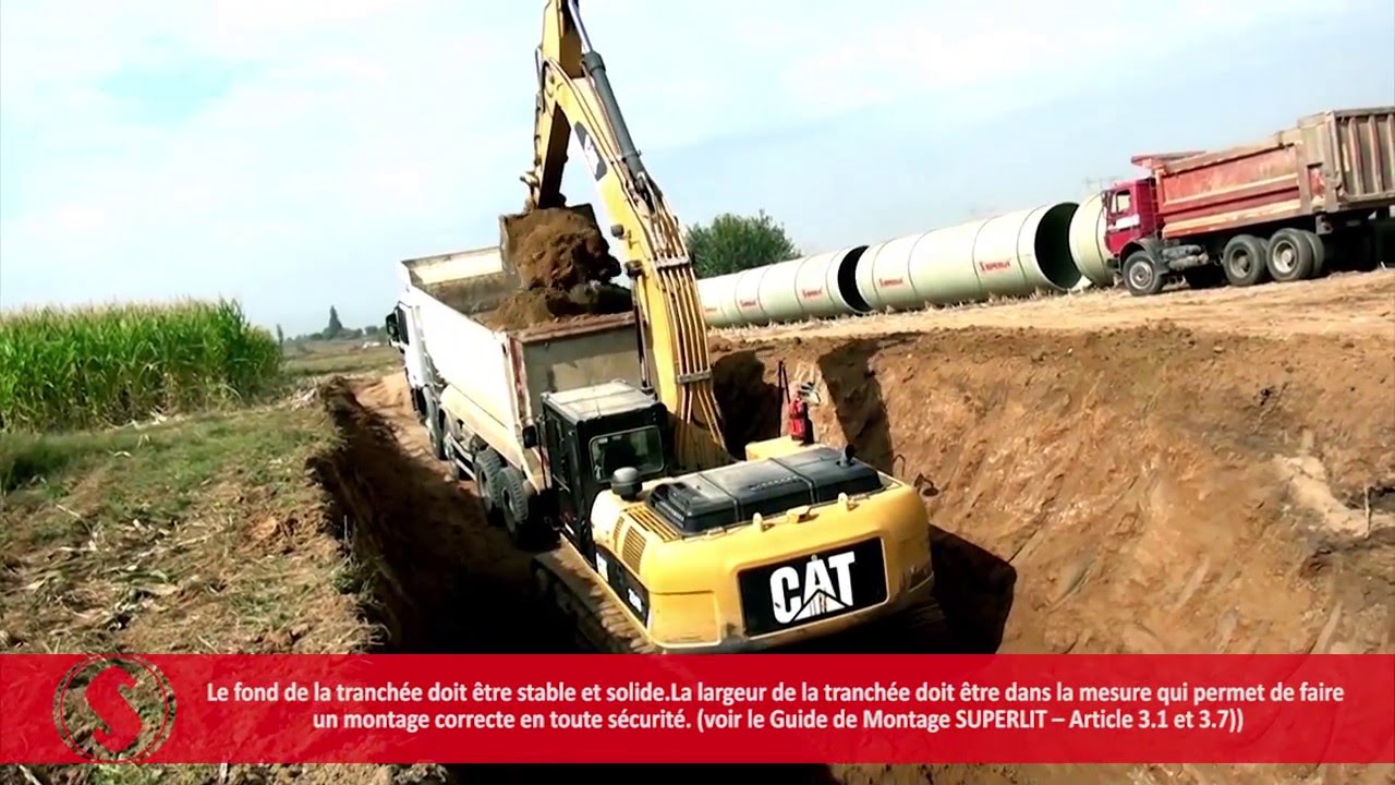 Une Journée dans un Chantier de Pose de Tuyaux Polyester Renforcés de Fibre de Verre (PRV)