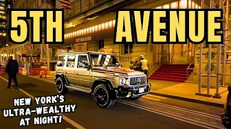 What FIFTH AVENUE is REALLY Like After 10PM! | Exploring Midtown Manhattan's ULTRA- RICH Street