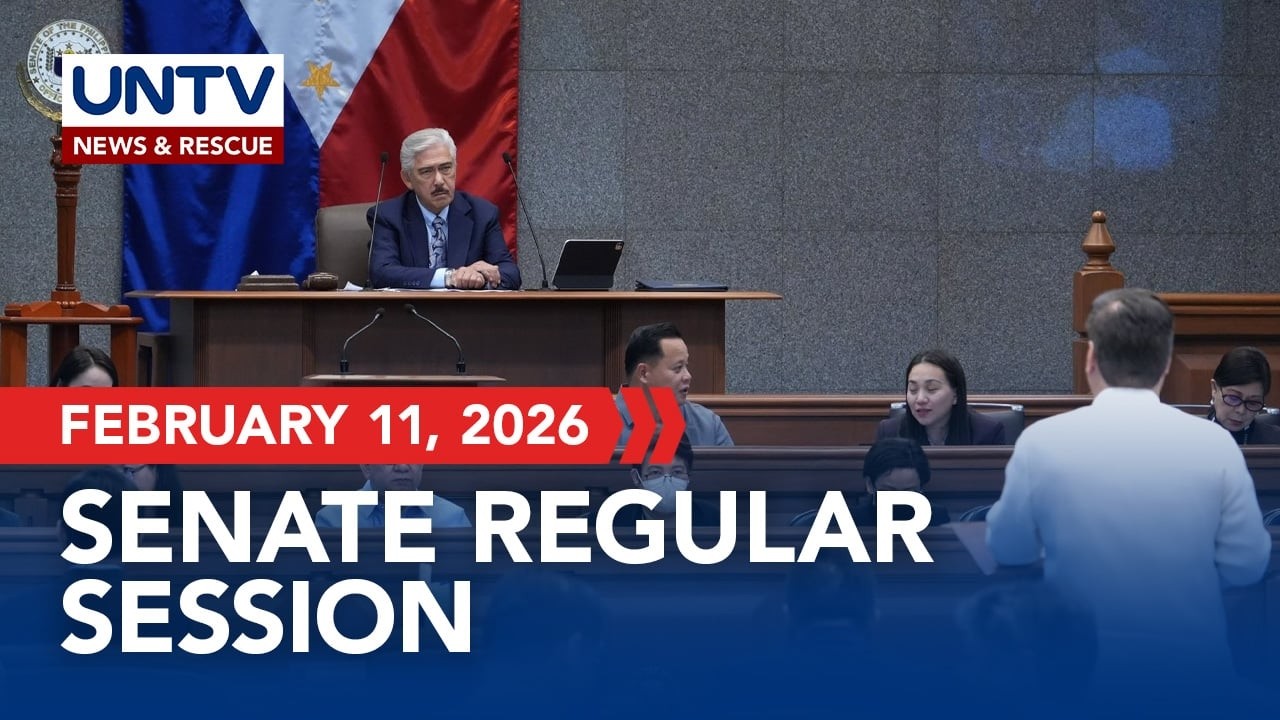 LIVE: Senate resumes regular session | February 11, 2026