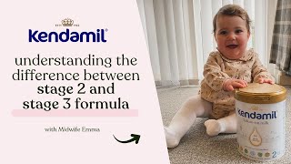 Understanding the difference between Stage 2 and Stage 3 formula - Kendamil News