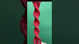 Learn Macrame: SPIRAL KNOT         #macrame #macrametutorial #spiralknot #macrameknot #diy #handmade