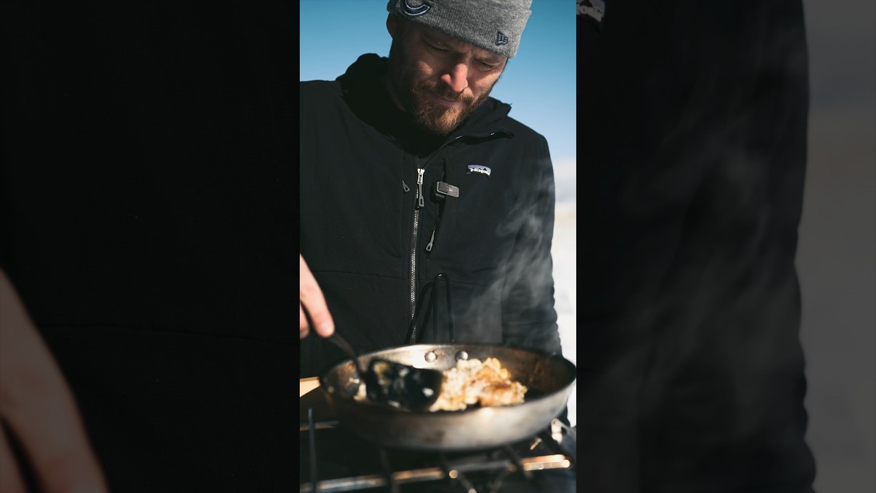 Winter car camping and avocado toast.