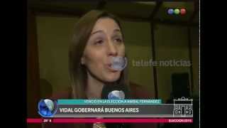 Vidal, la nueva gobernadora de Buenos Aires - Telefe Noticias