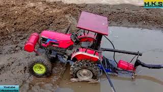 Remote control Mahindra tractor model Scale home made powerfull tractor