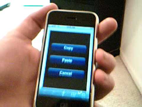 Comment copier / coller sur iPhone / iPod Touch