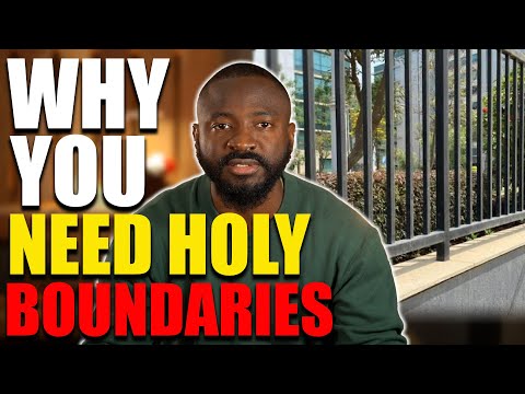 GOD MAY NOT POUR INTO A LIFE WITH NO BOUNDARIES