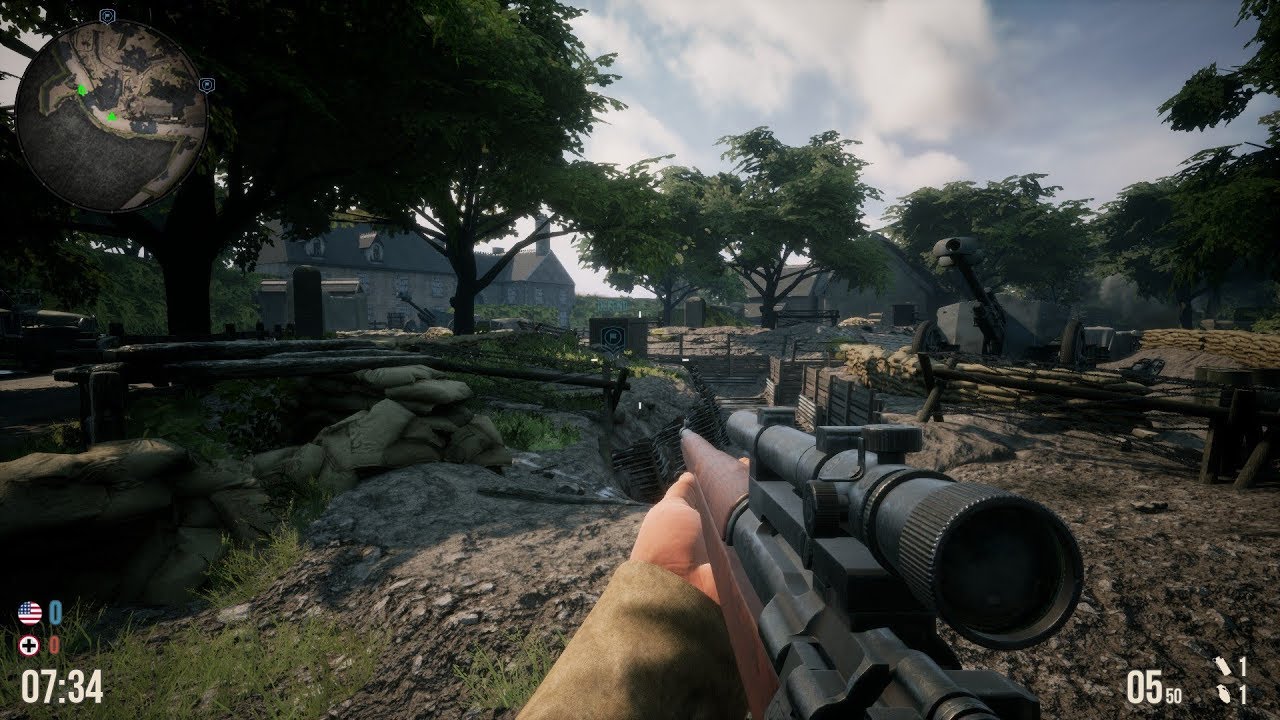 Battalion 1944 - Capture the Flag - Arcade [Closed Beta] - Gameplay PC